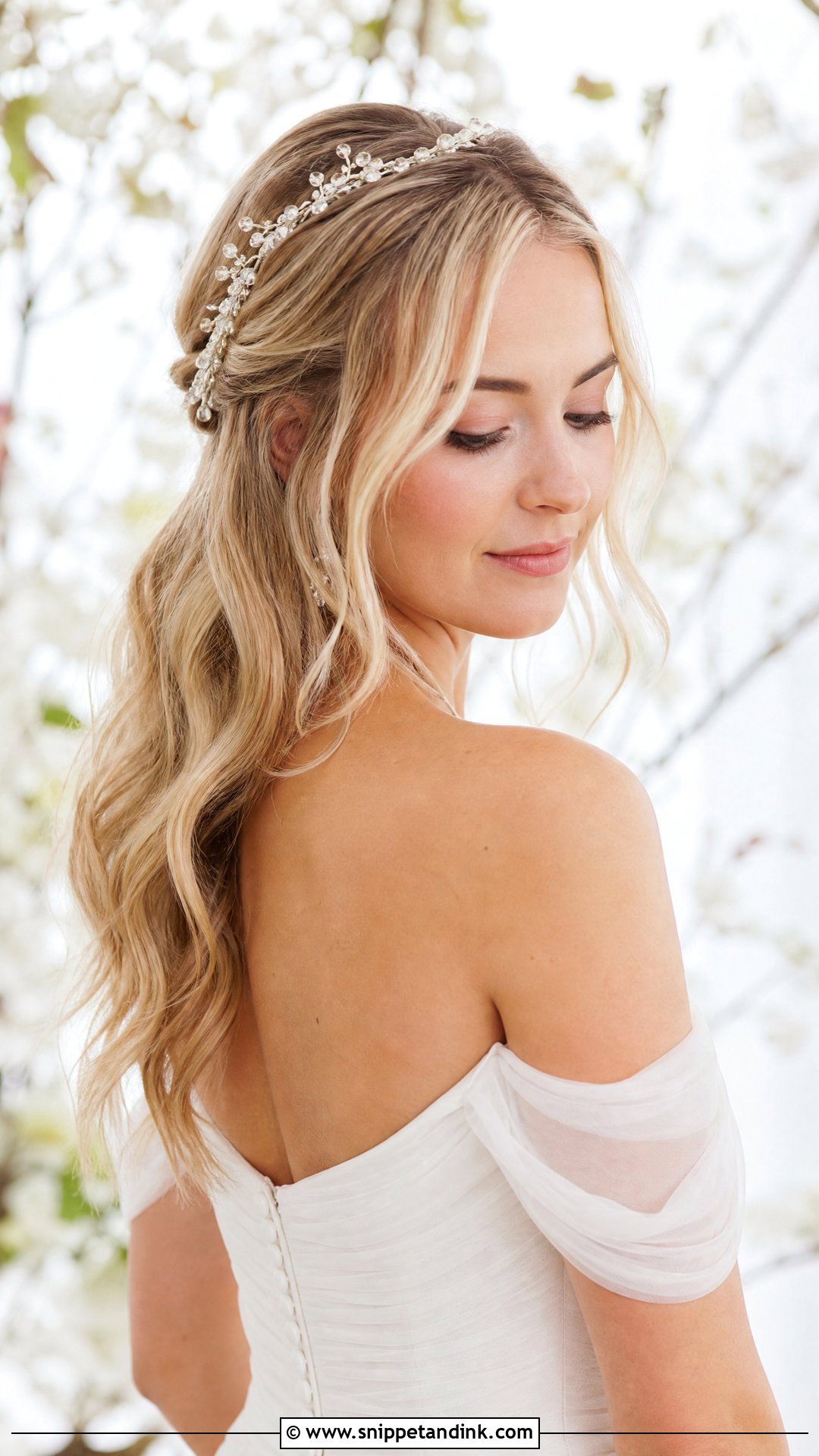 Loose Romantic Waves - Snippet and Ink - 20 Relaxed Wedding Hair Ideas