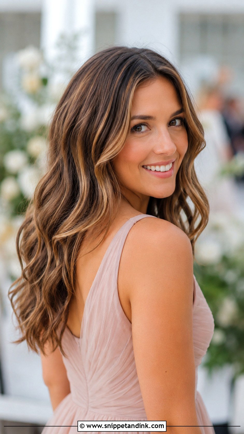 Loose Romantic Waves - Snippet and Ink - 30 Bridemaids Hairstyles