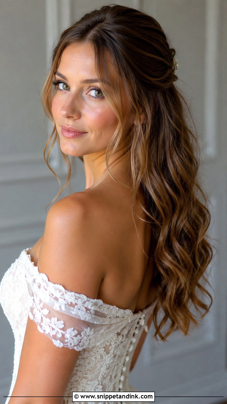 Loose Romantic Waves for Long Wedding Hair - Snippet and Ink - 25 Wedding Hairstyles for Long Hair Down