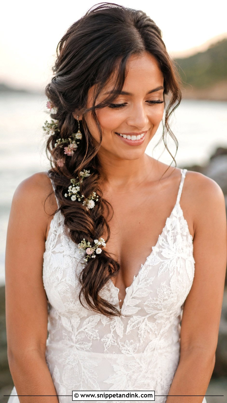 Loose Side Braid - Snippet and Ink - 30 Wedding Hair Styles