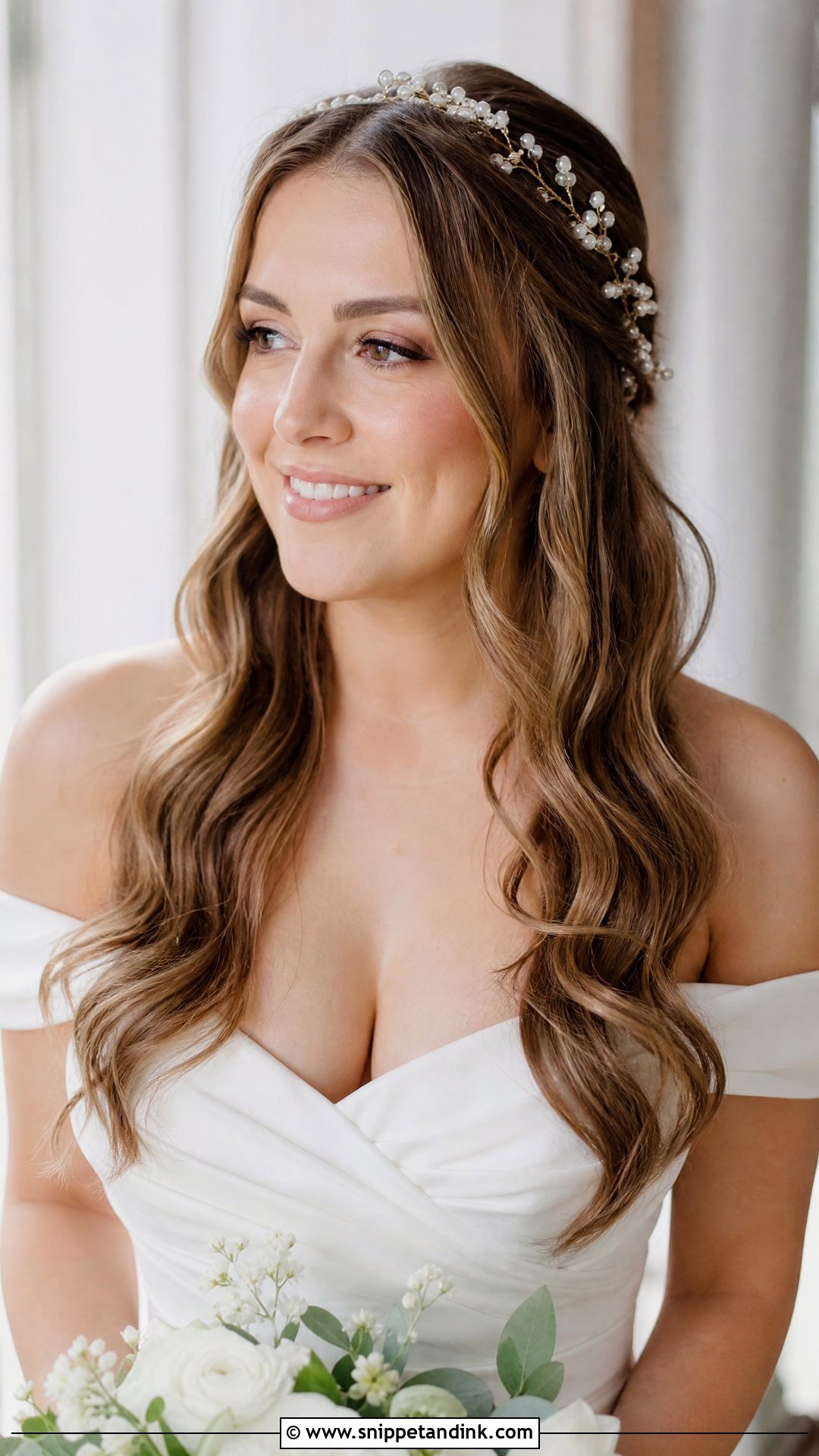 Loose Soft Waves for Long Hair - Snippet and Ink - 20 Soft Waves Bridal Hair