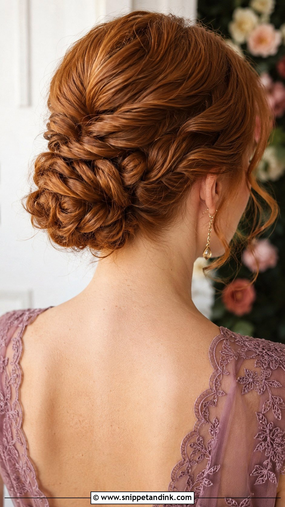 Loose Twisted Updo - Snippet and Ink - 25 Mother of the Bride Hair Updo Ideas