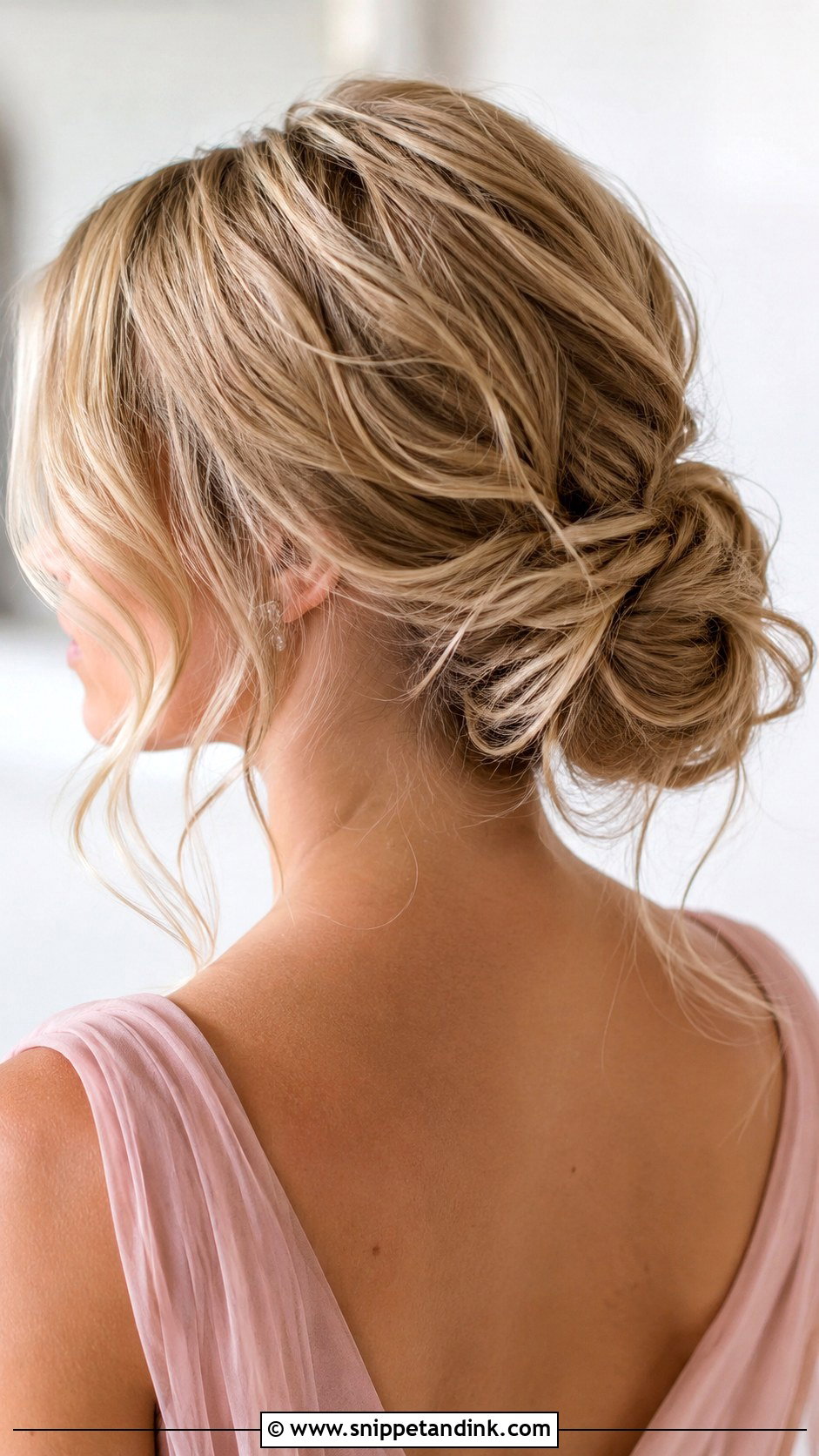 Loose Updo Bridesmaid Hair - Snippet and Ink - 20 Bridesmaid Up Do Hairstyles