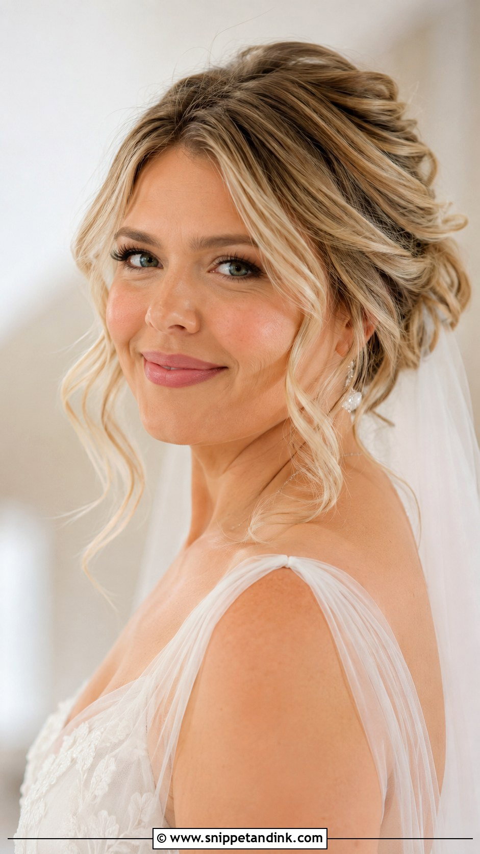 Loose Updo Wedding Hair For Round Face - Snippet and Ink - 15 Updos for Round Faces Wedding