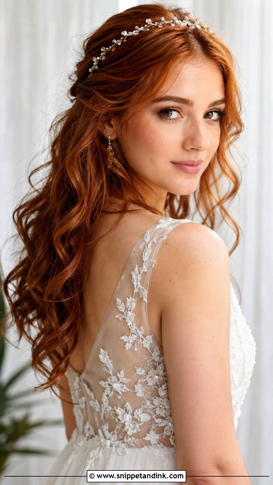 Loose Vintage Curls Hairstyle - Snippet and Ink - 25 Vintage Wedding Hairstyles