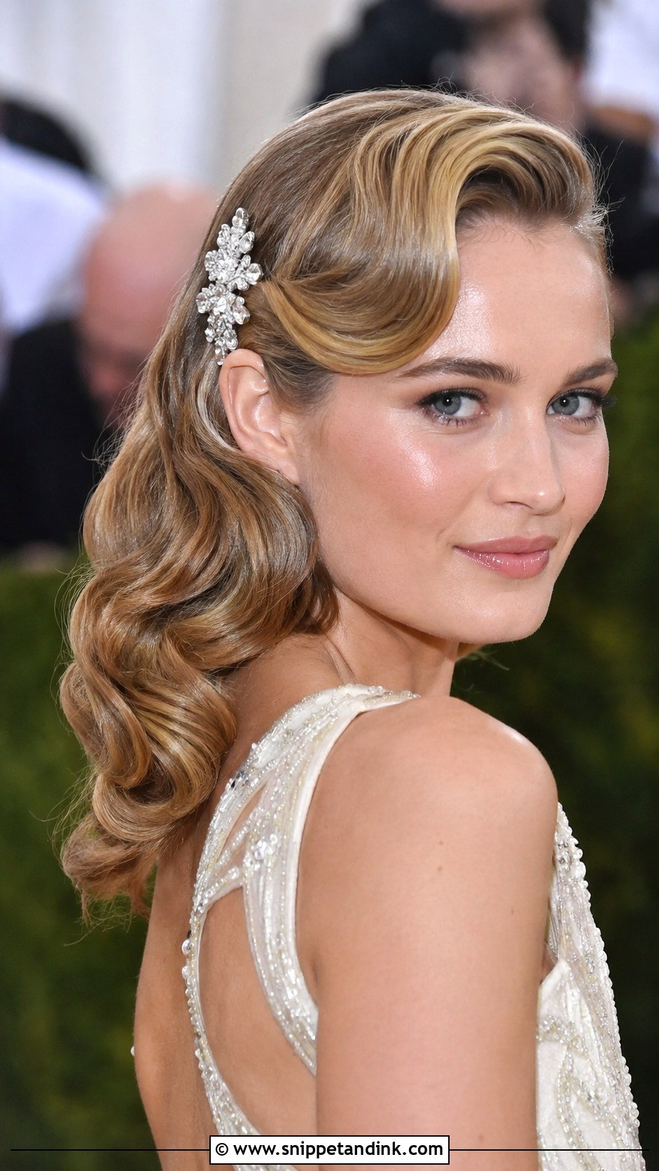 Loose Vintage Waves - Snippet and Ink - 25 Whimsical Bridal Hair Ideas