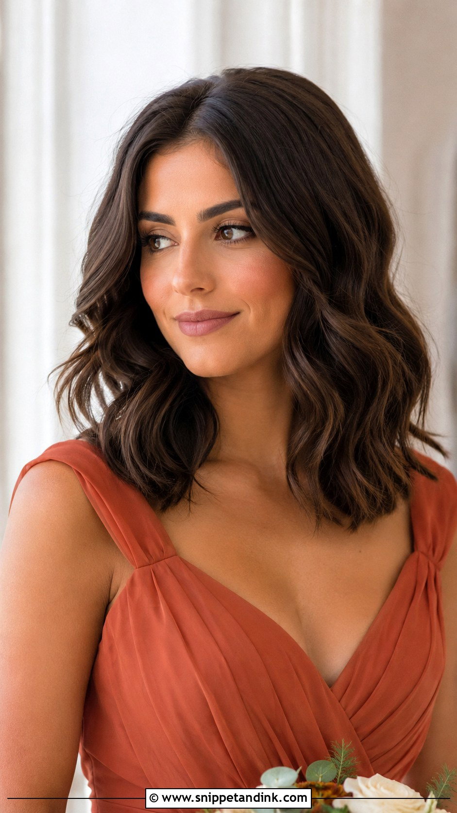 Loose Waves Bridesmaid Hair - Snippet and Ink - 20 Hair Ideas for Wedding Bridesmaid