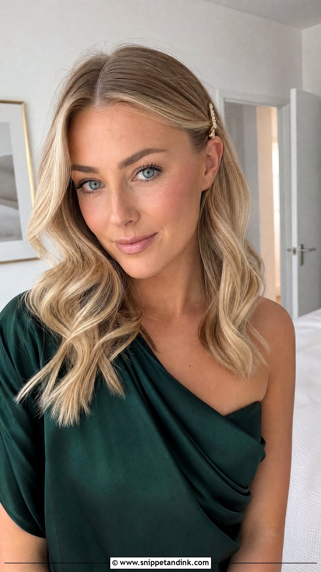 Loose Waves For Fall Wedding Guest Hair - Snippet and Ink - 15 Fall Wedding Guest Hair Ideas