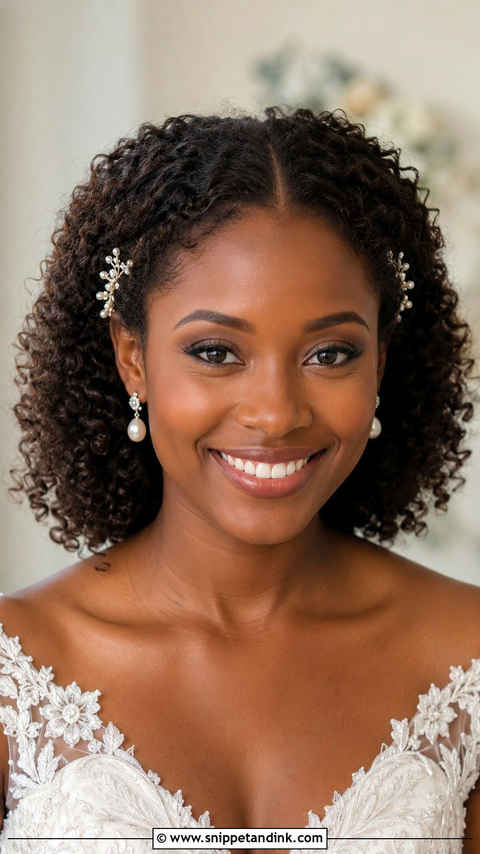 Loose Waves Tucked Behind Ears - Snippet and Ink - 15 Wedding Hair Behind Ears
