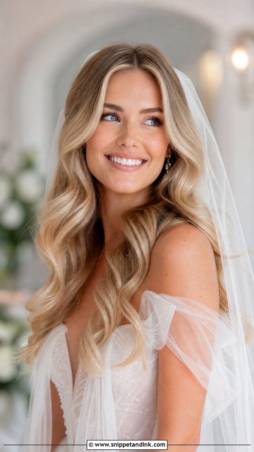 Loose Waves Wedding Hair - Snippet and Ink - 15 Elegant Wedding Hair Styles
