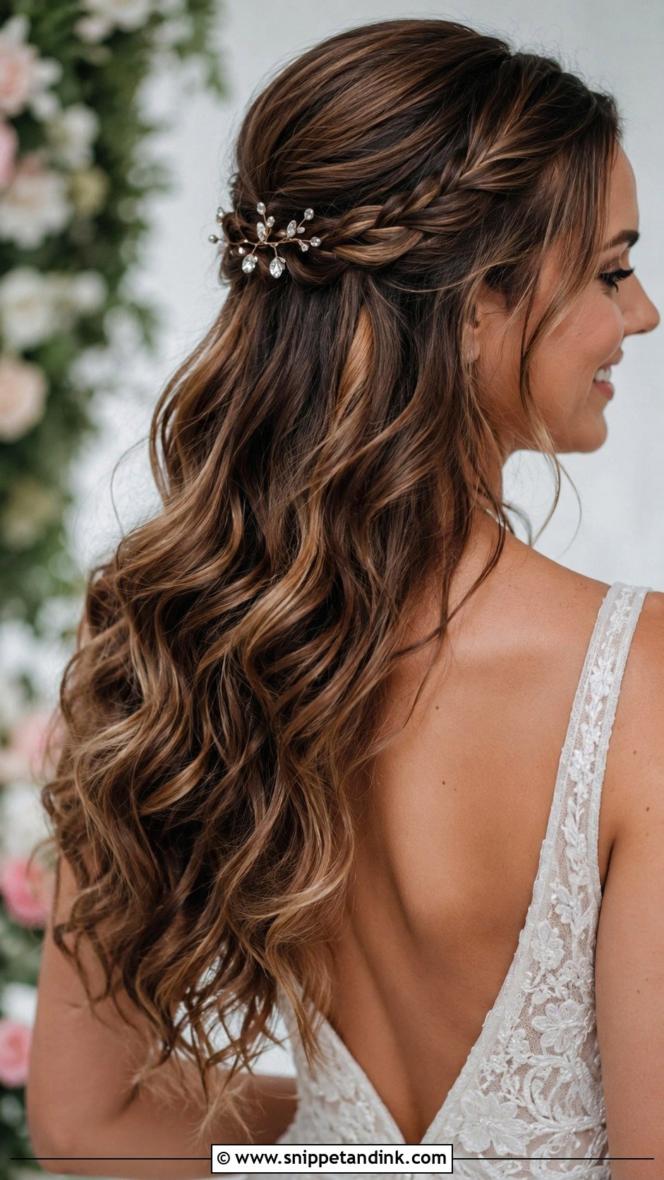 Loose Waves Wedding Hairstyle - Snippet and Ink - 20 Wedding Hairstyles Waves