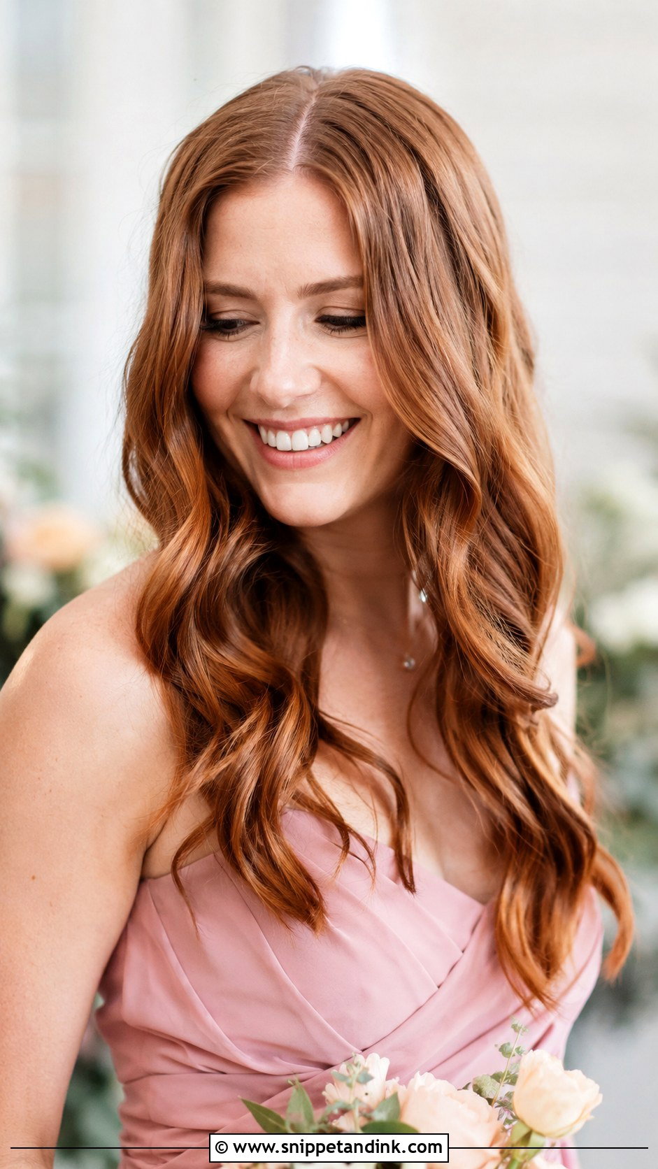 Loose Waves Wedding Hairstyle - Snippet and Ink - 30 Wedding Hairstyles for Bridesmaids