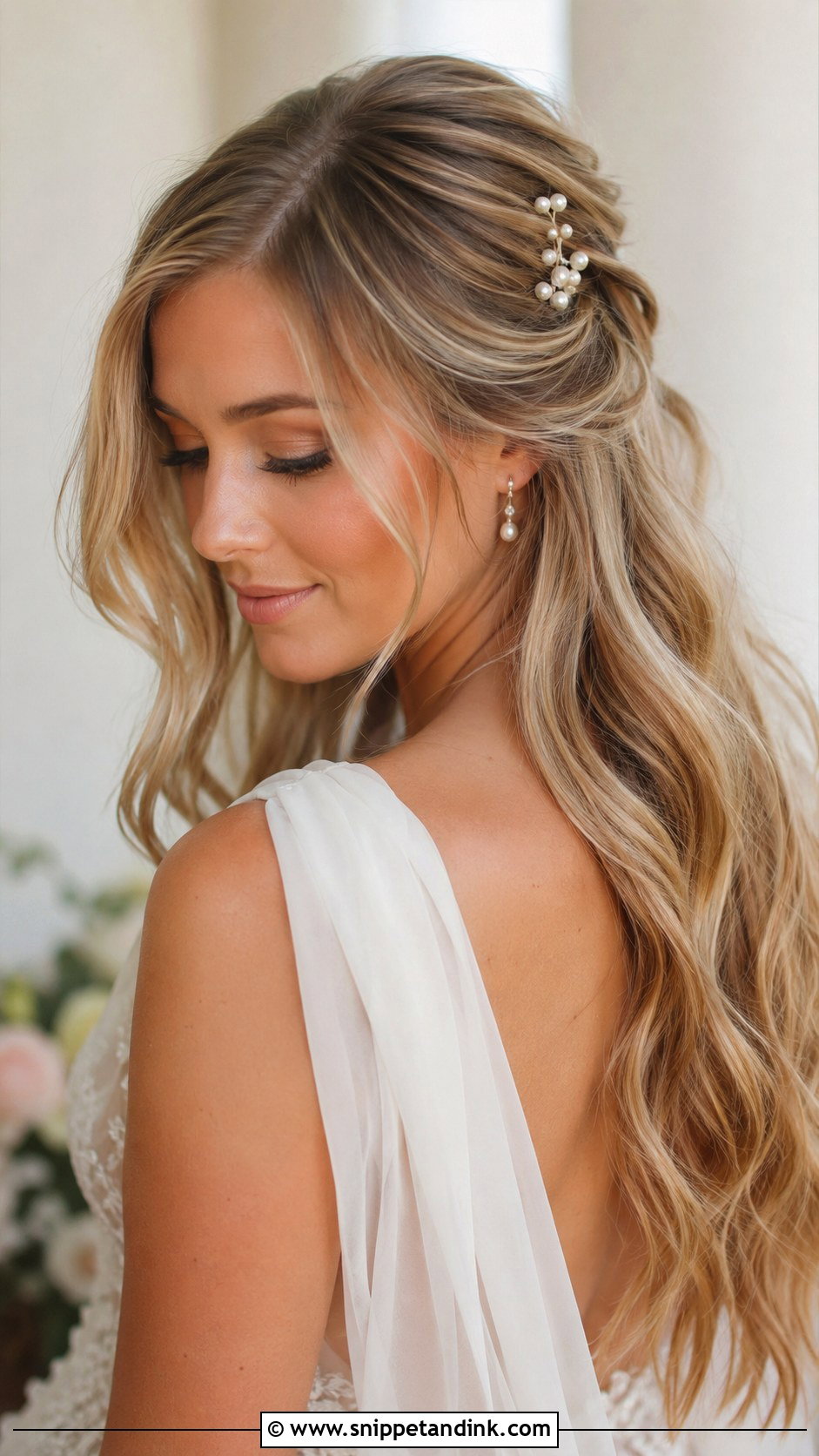 Loose Waves Wedding Hairstyle - Snippet and Ink - 15 Latest Hairstyles for Wedding
