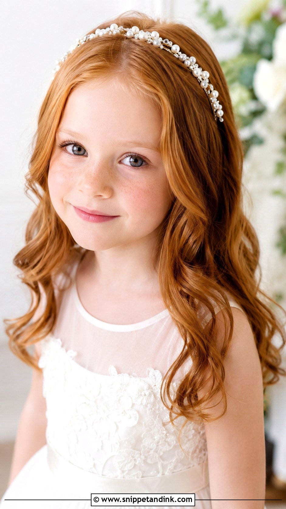Loose Waves With Headband - Snippet and Ink - 25 Hairstyle for Girls Wedding Ideas