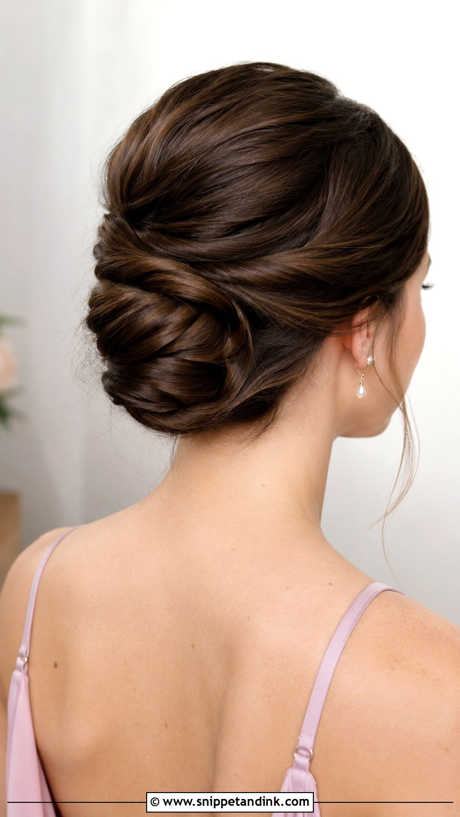Low Bridesmaid French Twist - Snippet and Ink - 20 Bridesmaid French Twist Ideas