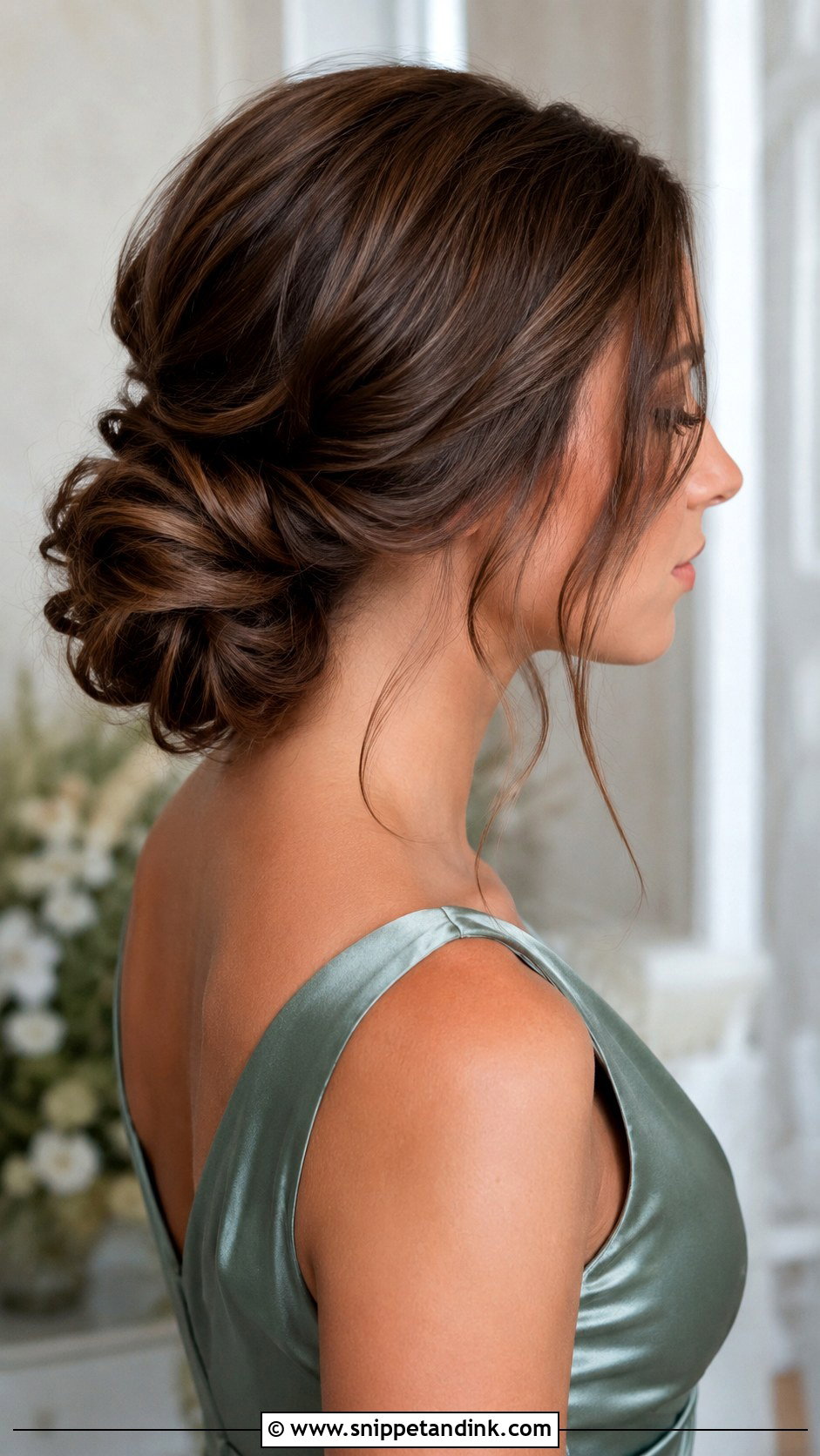 Low Bun Bridesmaid Hair - Snippet and Ink - 30 Bridesmaid Hair Styles