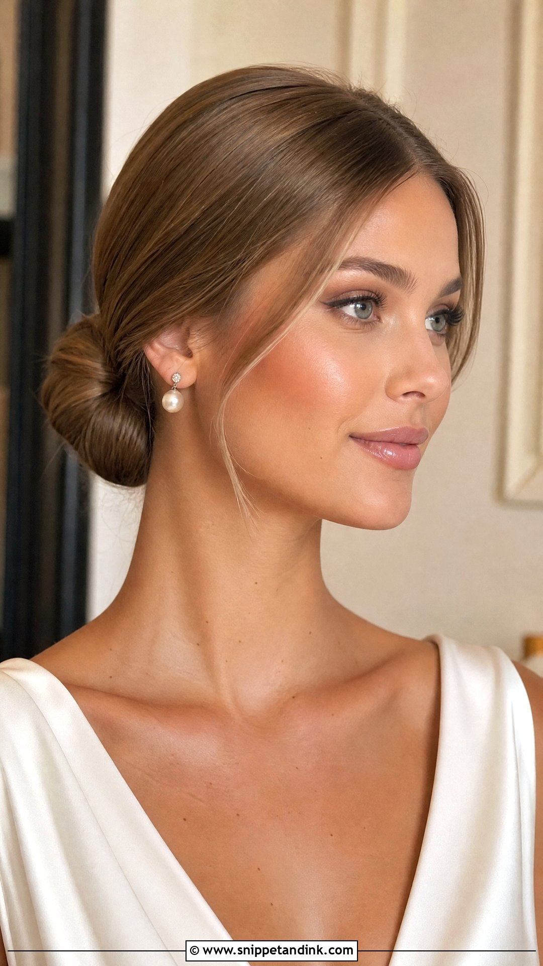 Low Bun Pageant Hair - Snippet and Ink - 15 Easy Pageant Hair Ideas