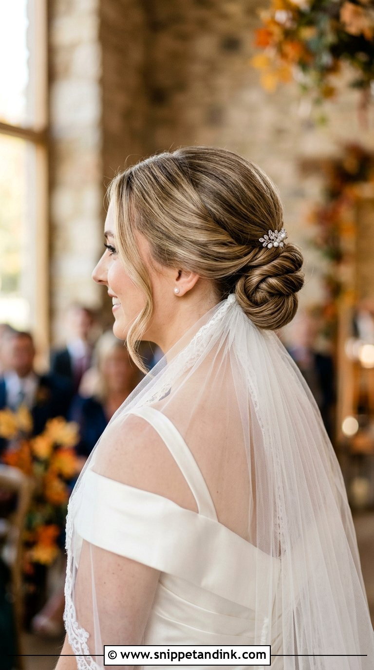 Low Bun Tutorial - Snippet and Ink - 20 Bridal Hair Tutorial Ideas