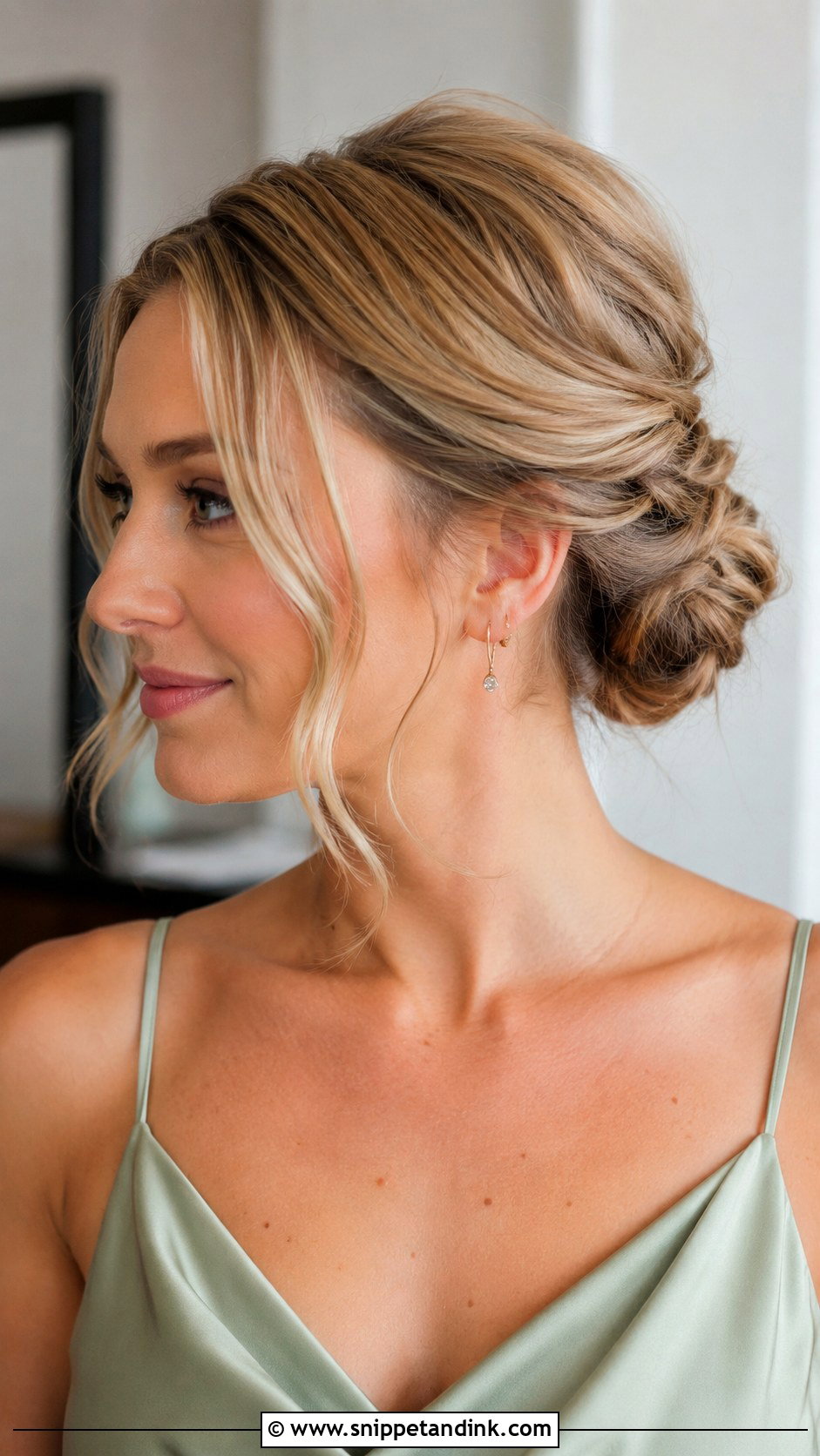 Low Bun Updo For Short Hair - Snippet and Ink - 20 Bridesmaid Hairstyles Updo Short Hair