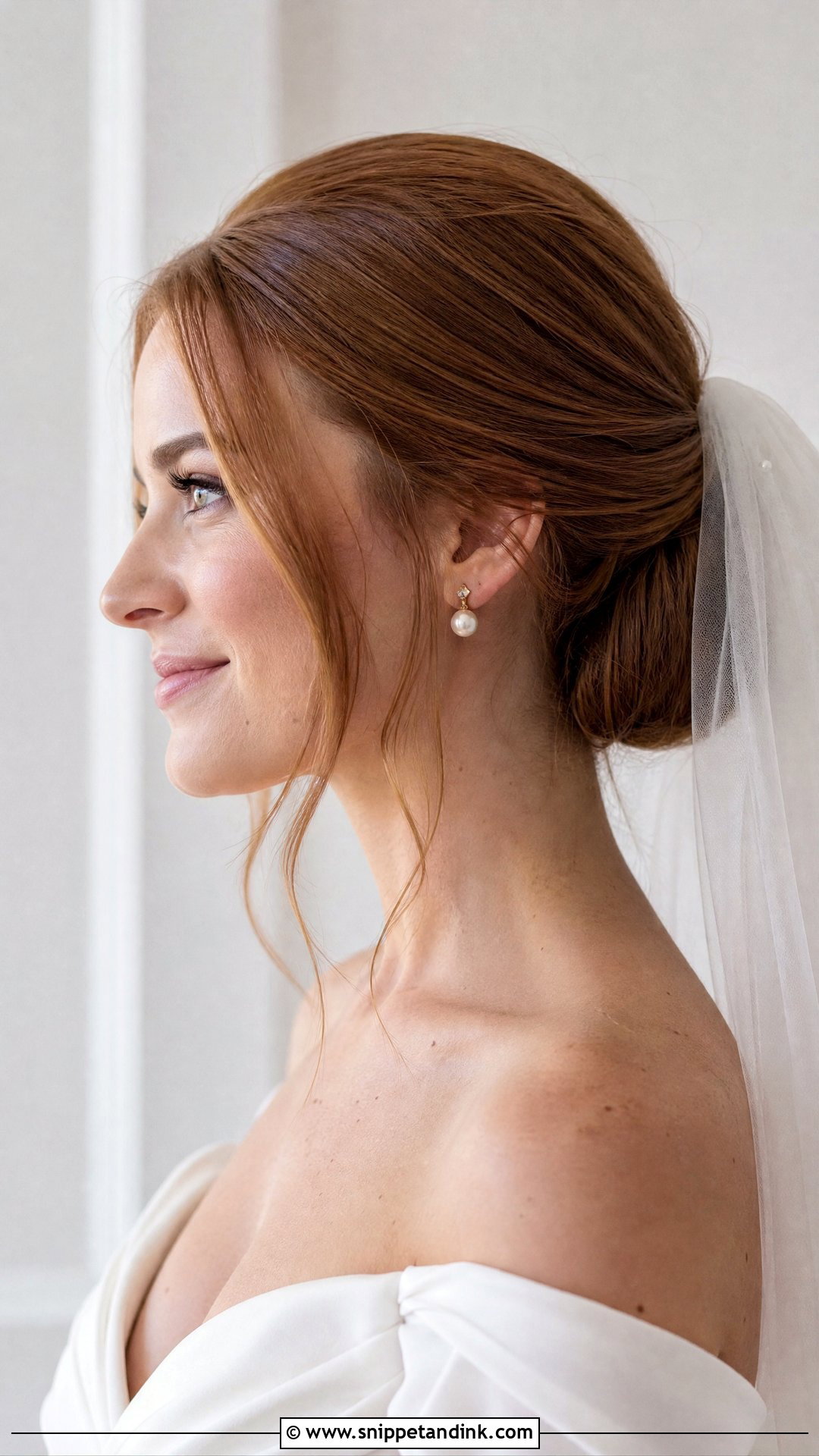 Low Bun Updo for Short Bobs - Snippet and Ink - 20 Formal Bob Hairstyles Wedding
