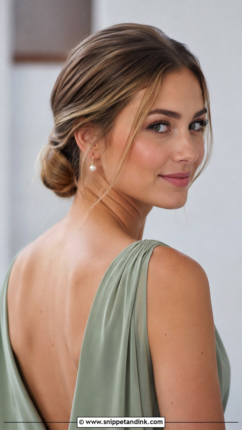 Low Bun Wedding Guest Hairstyle - Snippet and Ink - 15 Hairstyle Ideas Wedding Guest