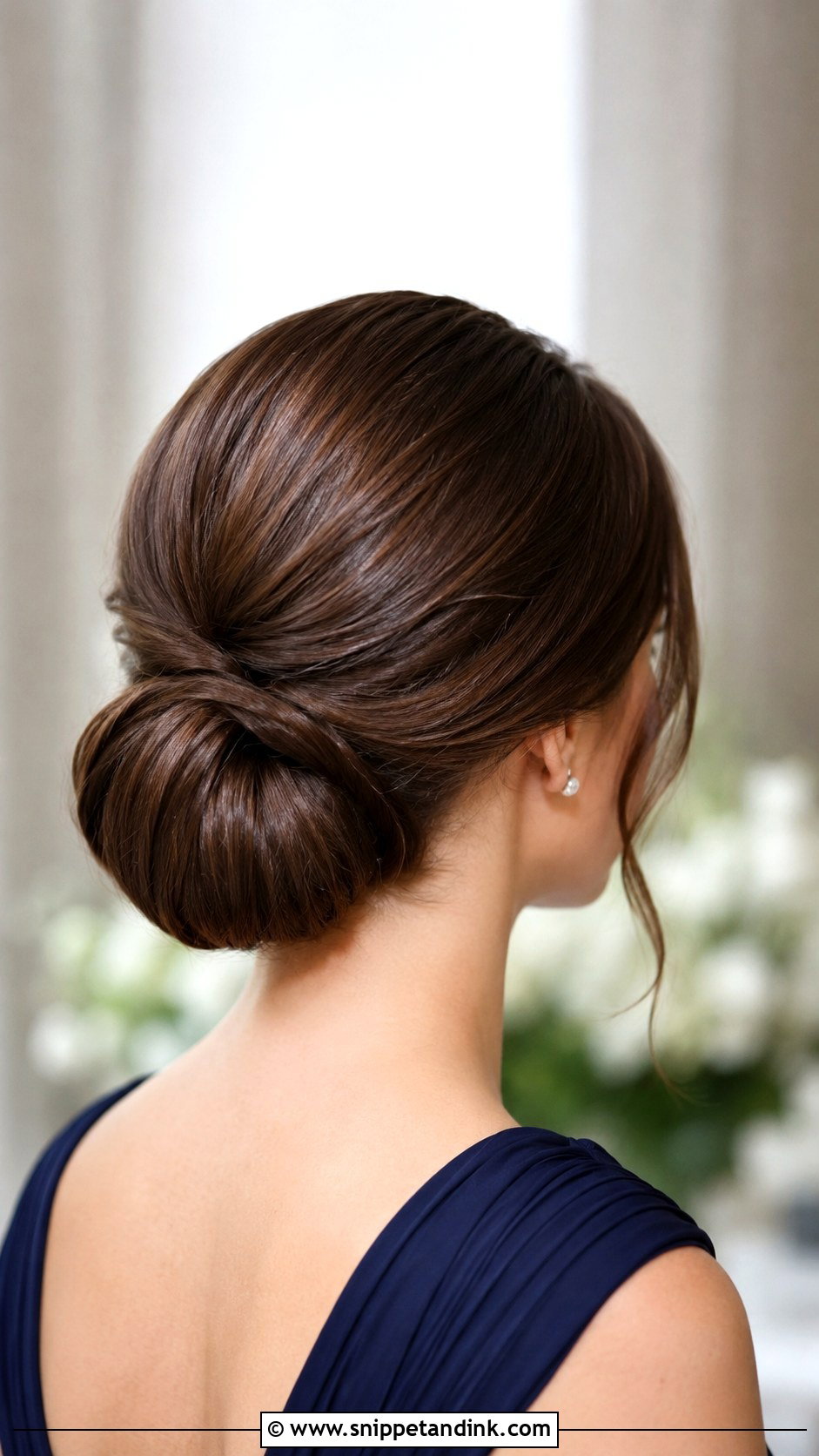 Low Bun Wedding Hair - Snippet and Ink - 15 Sister of the Groom Hairstyles