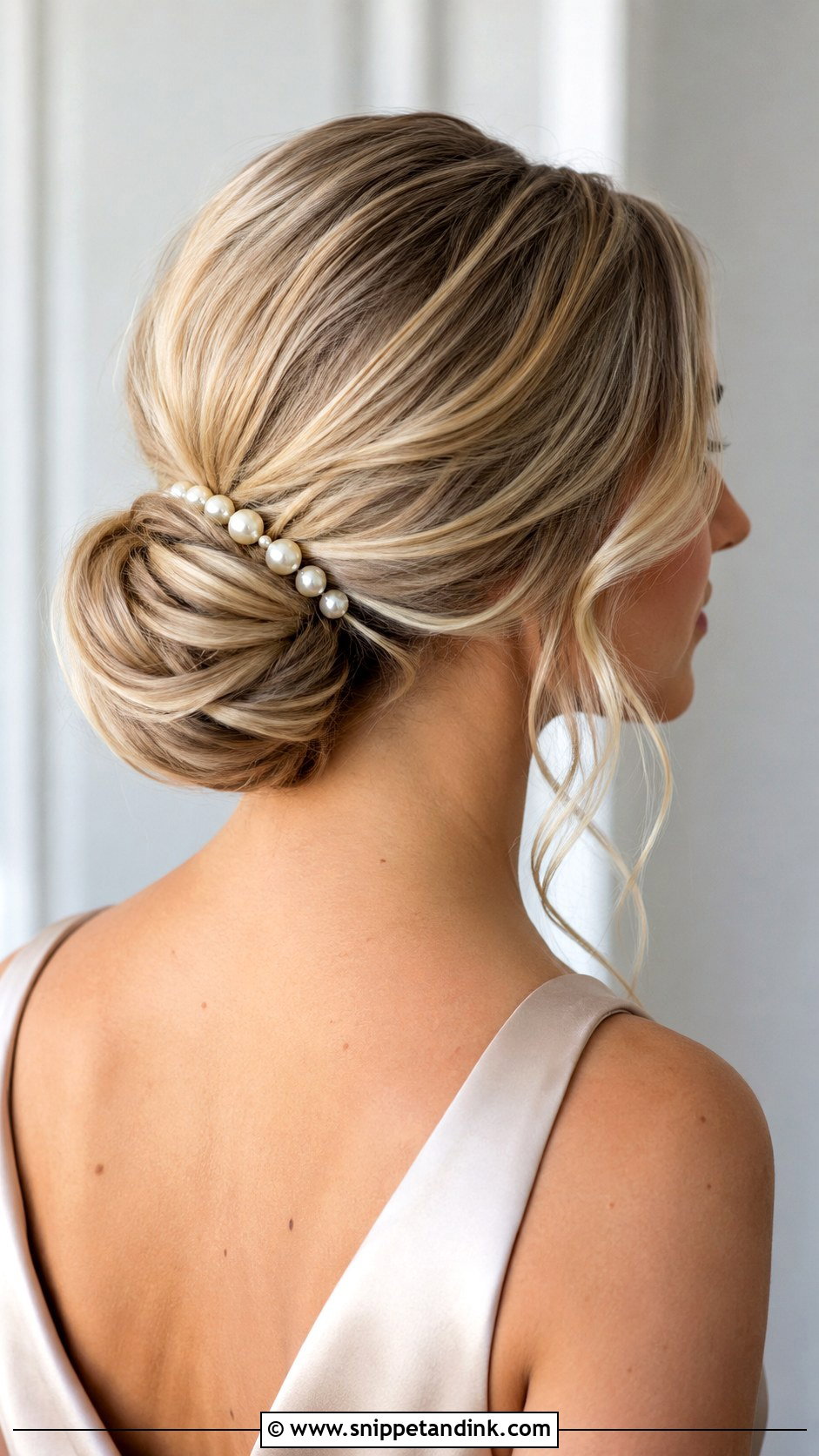 Low Bun Wedding Hairstyle - Snippet and Ink - 15 Quick Wedding Hairstyles