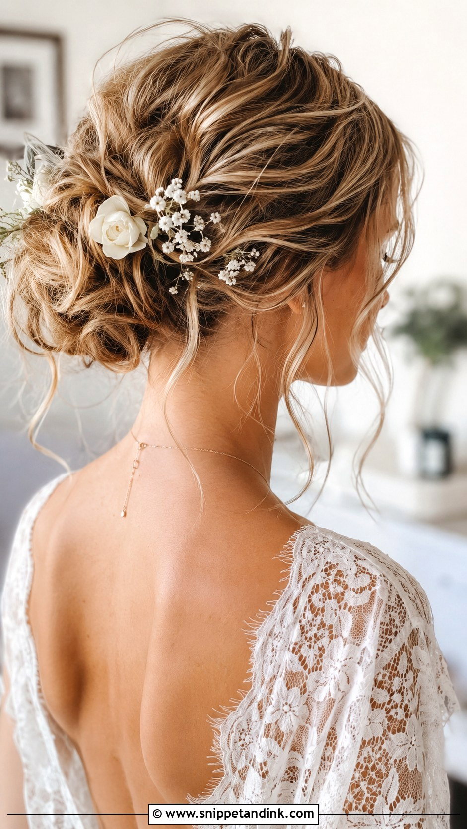 Low Bun Wedding Hairstyle - Snippet and Ink - 30 Easy Wedding Hairstyles Do It Yourself