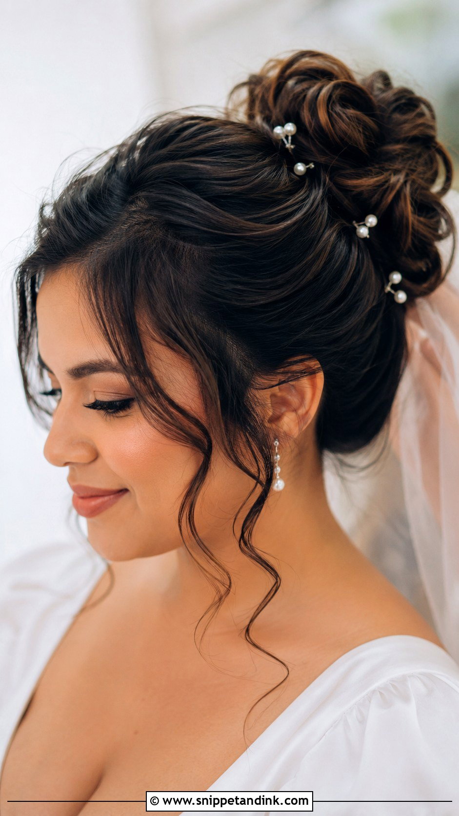Low Bun Wedding Hairstyle For Thinning Hair - Snippet and Ink - 15 Wedding Hairstyles for Thinning Hair