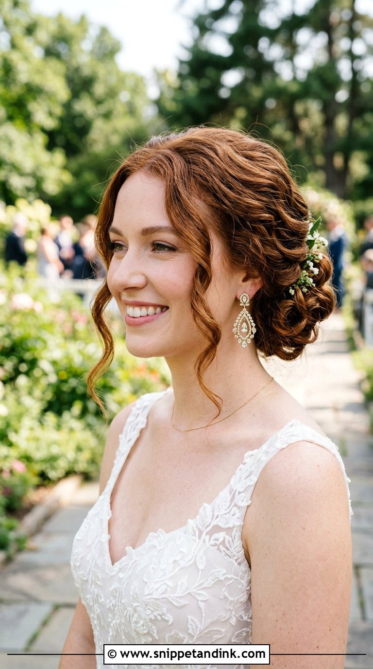 Low Bun With Face Framing Tendrils - Snippet and Ink - 20 Bun Hairstyle for Wedding Ideas