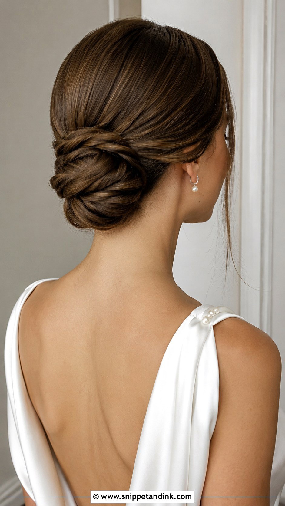 Low Bun With Knotted Detail - Snippet and Ink - 25 Low Bun Hairstyles Wedding