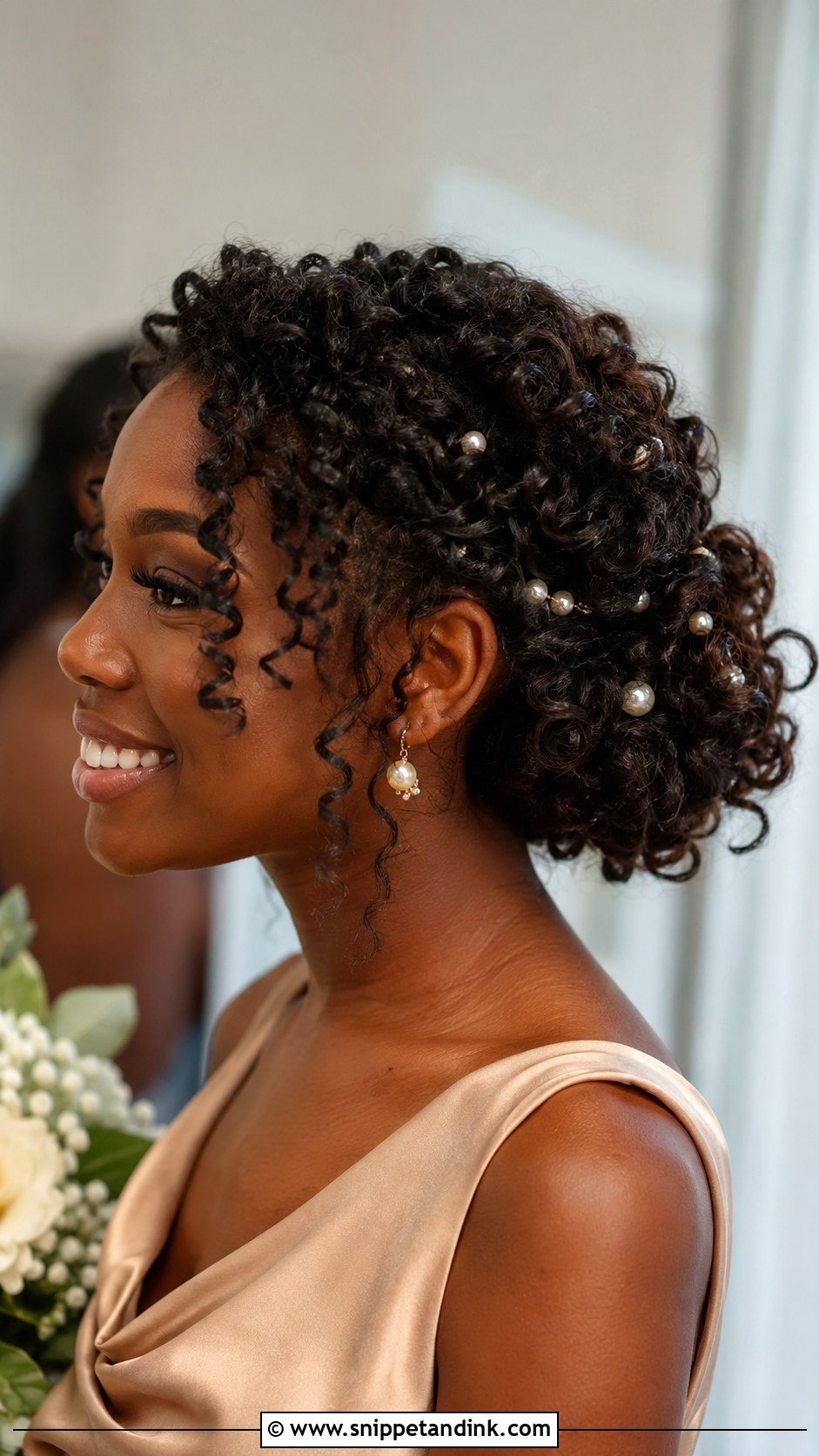 Low Chignon Bridesmaid Hair - Snippet and Ink - 30 Wedding Bridesmaid Hair Ideas