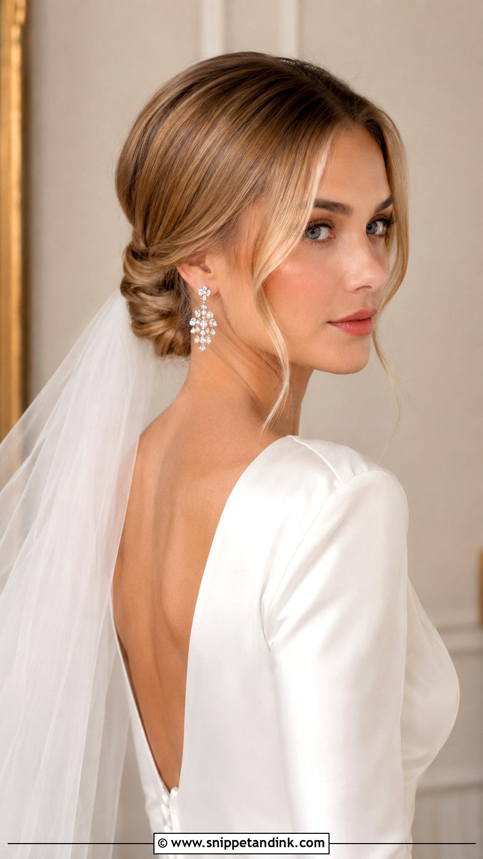 Low Chignon For Short Hair - Snippet and Ink - 25 Short Hairstyle Women for Wedding Ideas