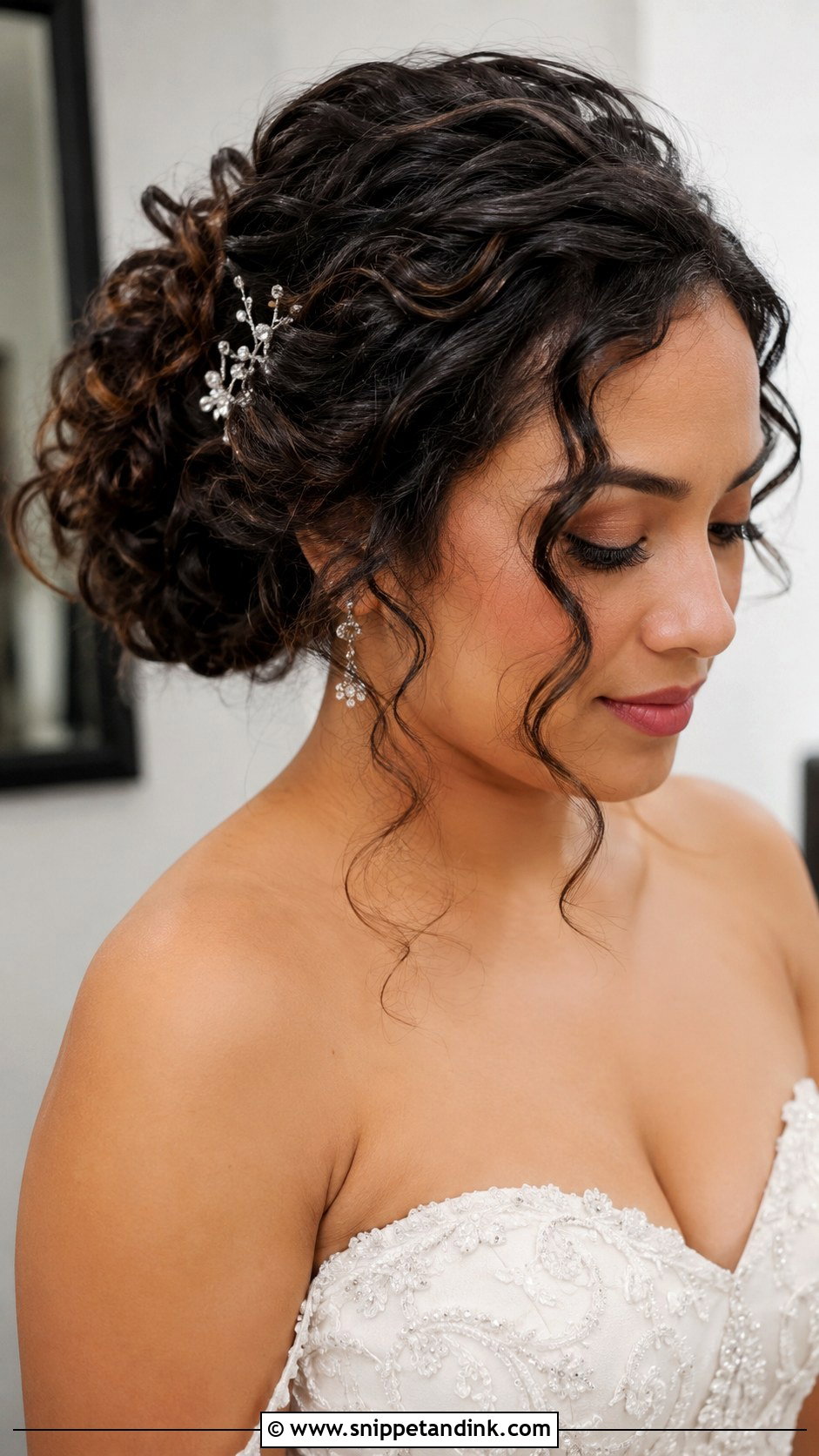 Low Chignon Wedding Updo - Snippet and Ink - 20 Wedding Hair Styles Updo