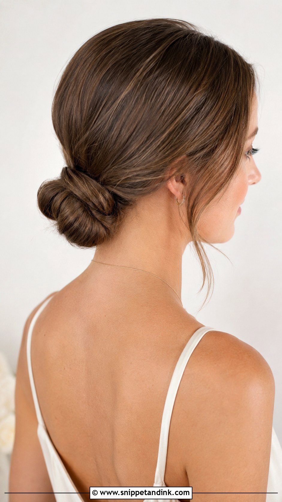 Low Knot Bridesmaid Updo - Snippet and Ink - 25 Bridesmaids Hairstyles Updo