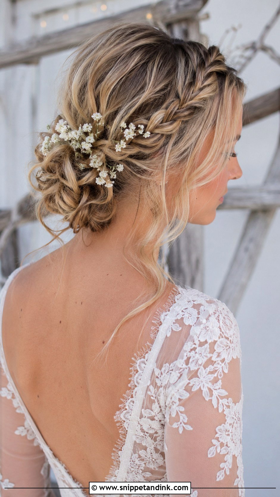 Low Twisted Bridal Updo Tutorial - Snippet and Ink - 20 Bridal Updo Tutorial Ideas