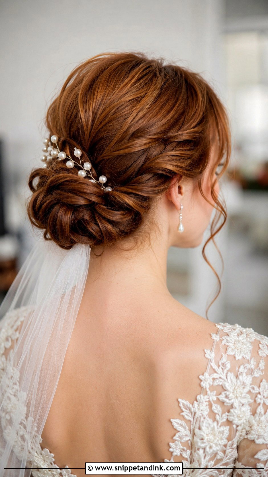 Low Twisted Chignon - Snippet and Ink - 30 Bridal Hair Buns
