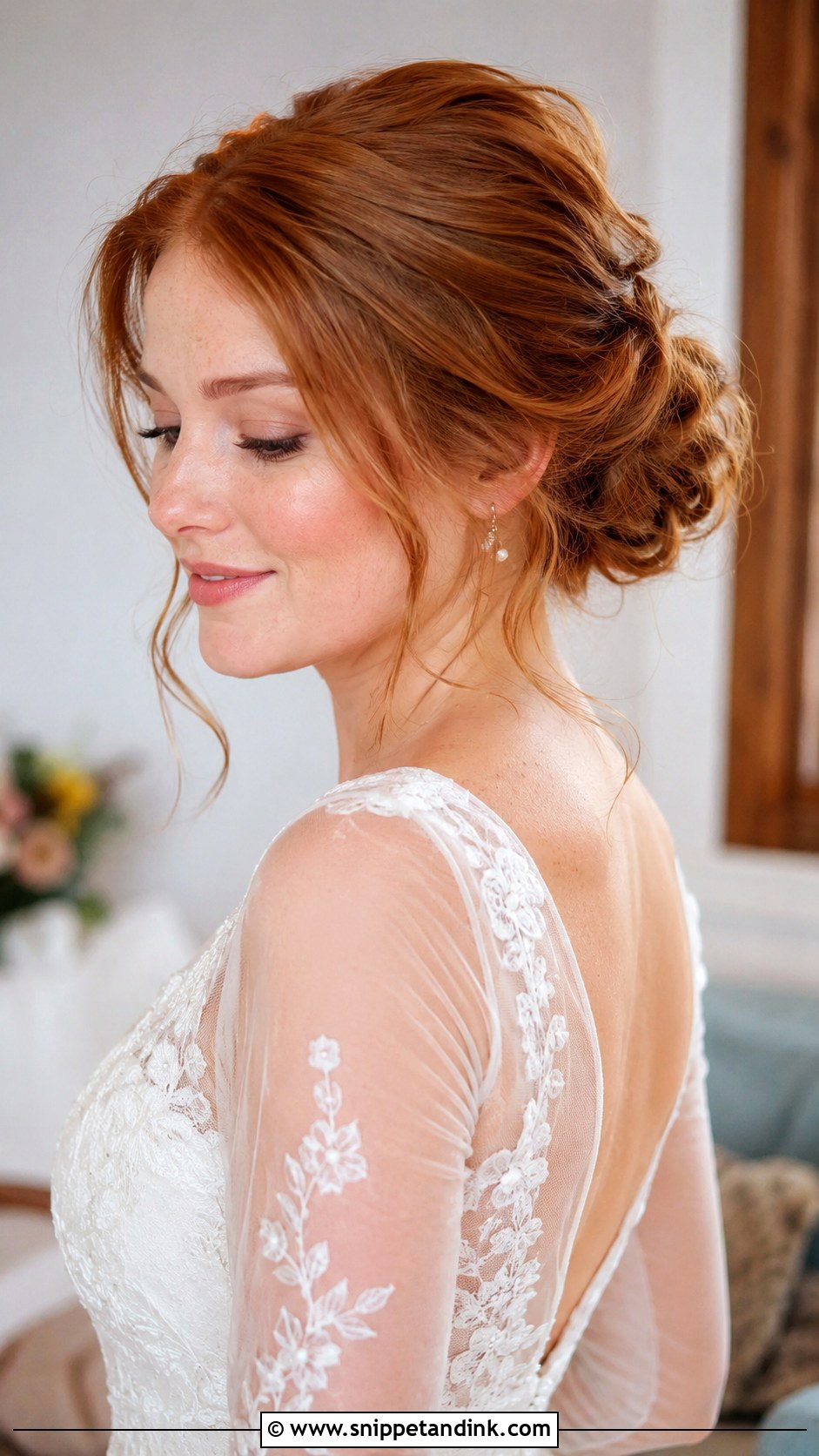 Low Twisted Wedding Updo - Snippet and Ink - 15 Low Wedding Hairstyles