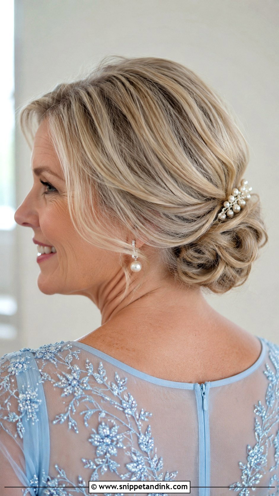 Low Updo For Short Hair Mother Of The Bride - Snippet and Ink - 15 Mother of the Bride Classy Hair Updo Ideas