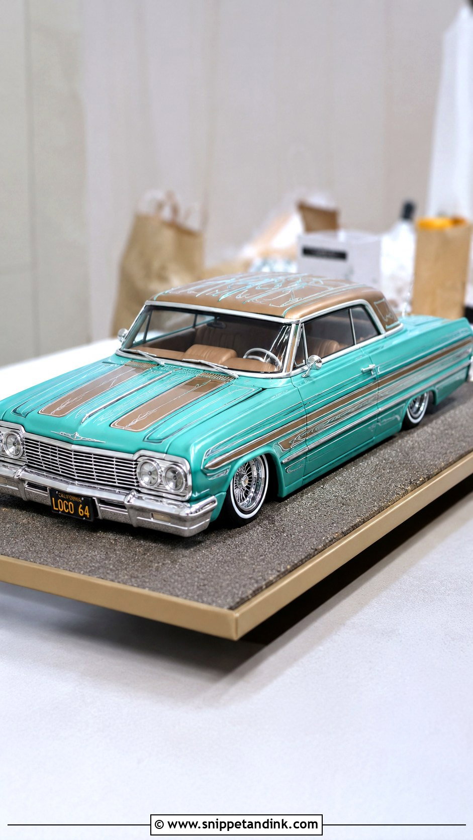 Lowrider Car Grooms Cake - Snippet and Ink - 20 Grooms Car Cake Ideas