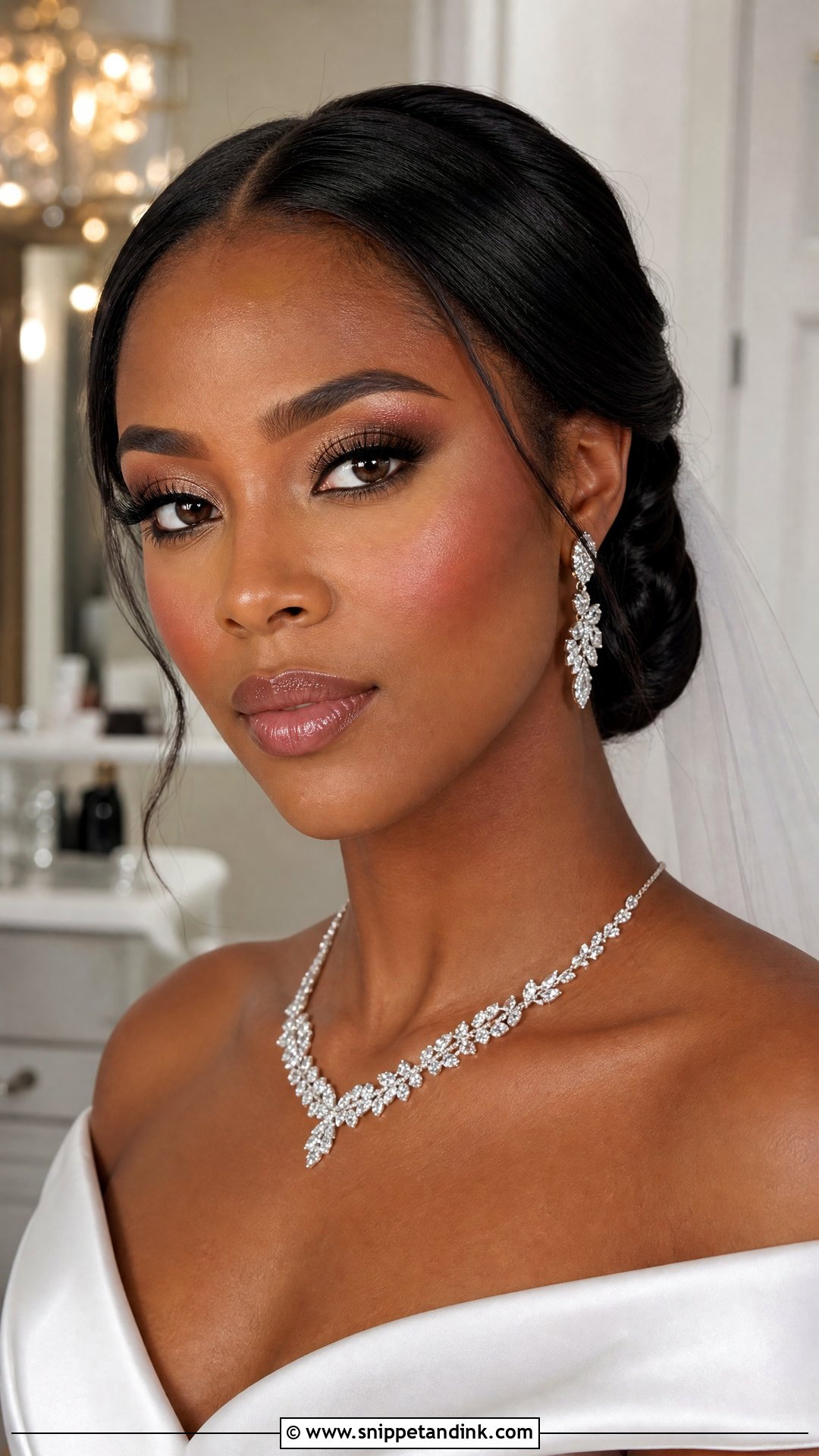 Luxury Bridal Makeup For Dark Skin - Snippet and Ink - 25 Black Bridal Makeup Dark Skin Ideas