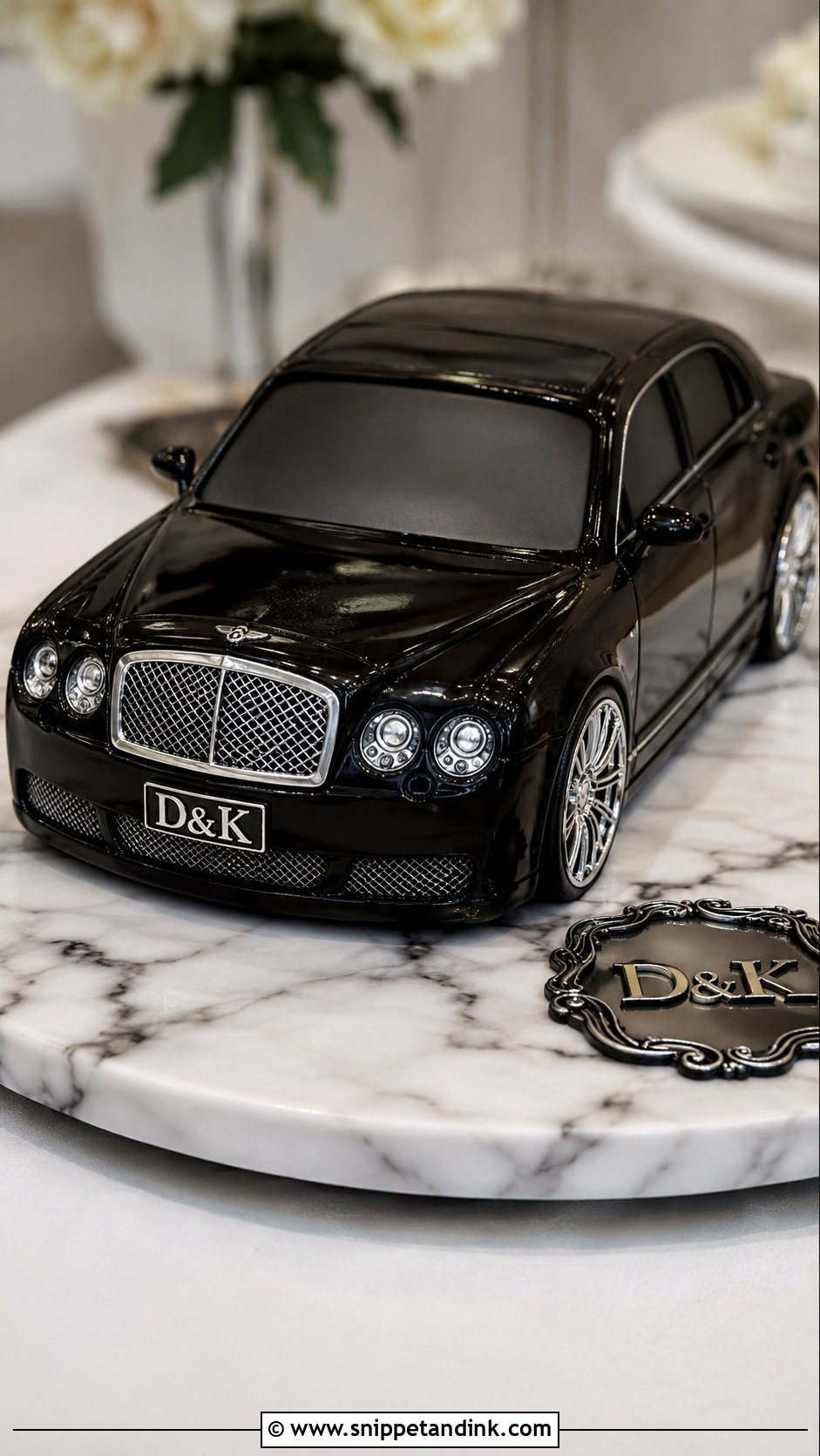 Luxury Car Grooms Cake - Snippet and Ink - 20 Grooms Car Cake Ideas
