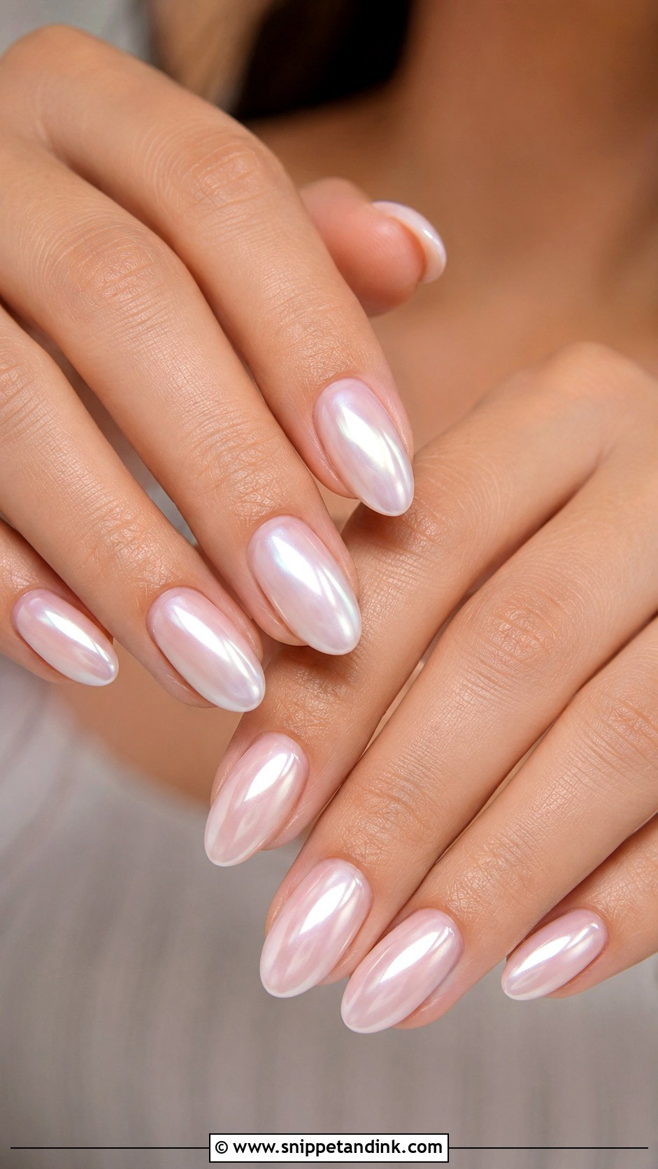 MOB French Tip Nails - Snippet and Ink - 20 Mob Nails for Wedding