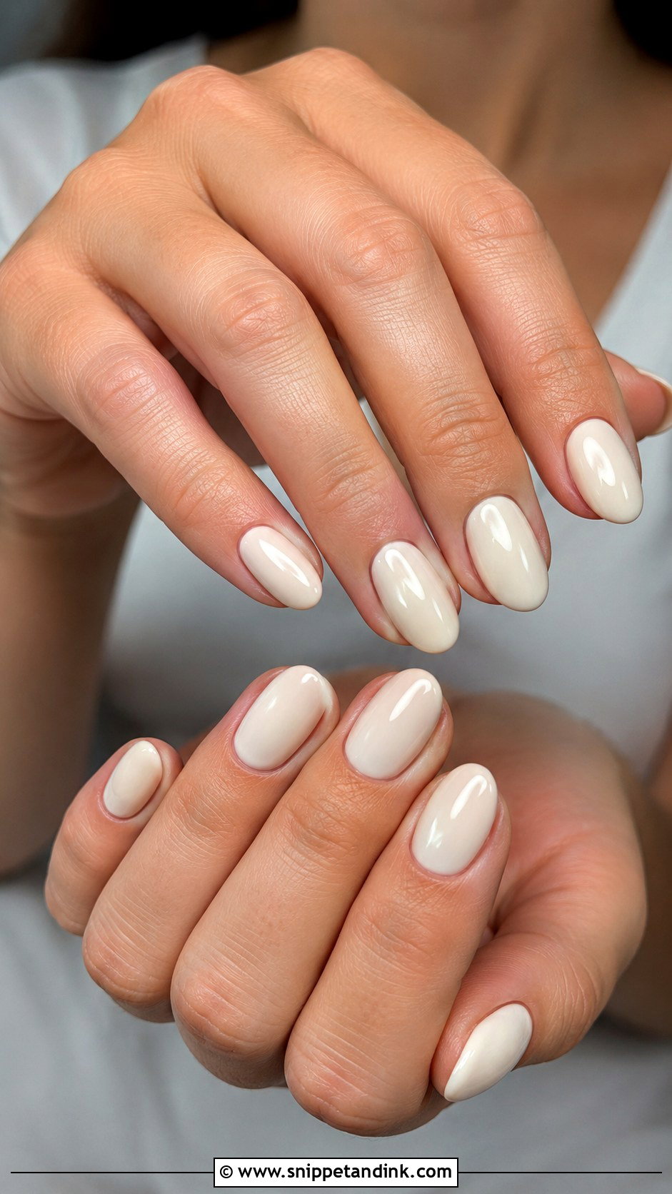 MOB Ivory Nails - Snippet and Ink - 20 Mob Nails for Wedding