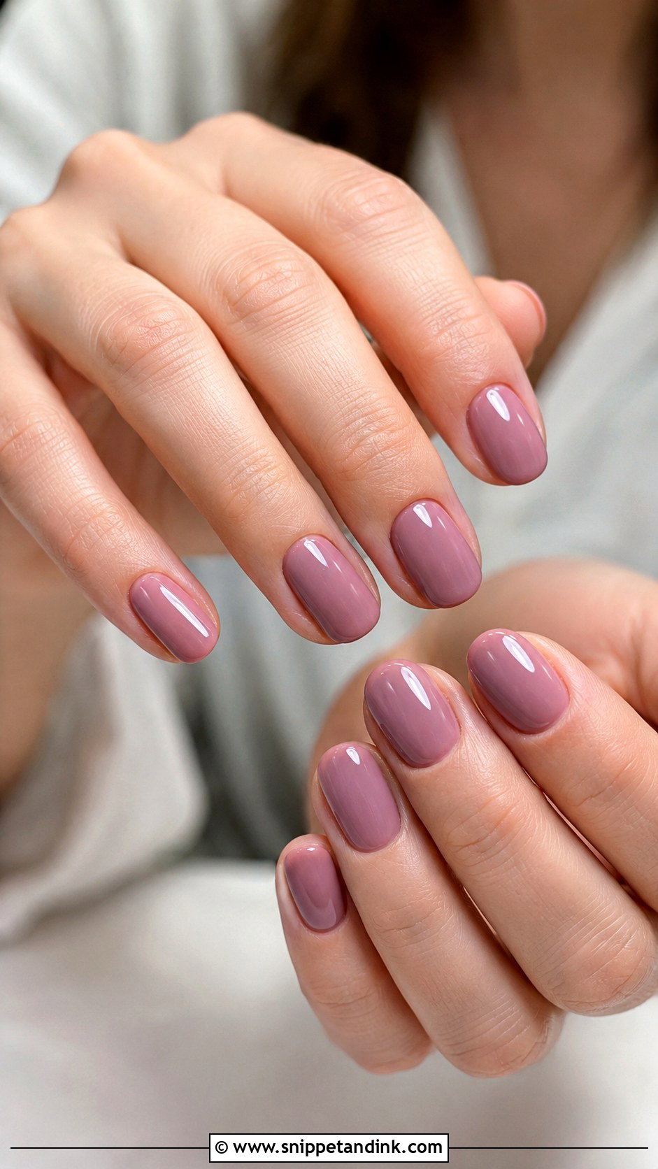 MOB Milky White Nails - Snippet and Ink - 20 Mob Nails for Wedding