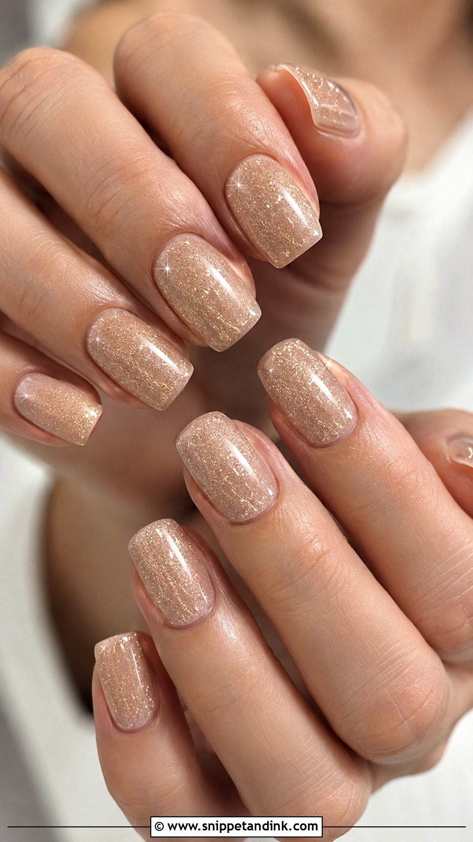 MOB Soft Mauve Nails - Snippet and Ink - 20 Mob Nails for Wedding