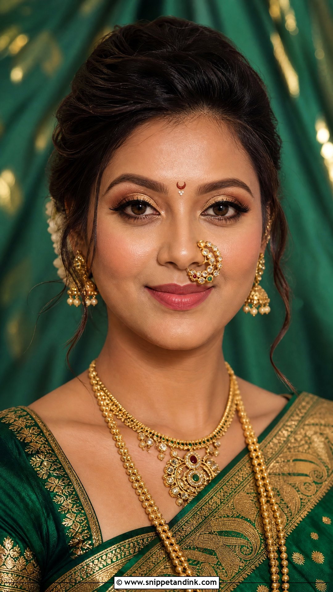 Maharashtrian Bridal Makeup - Snippet and Ink - 25 Indian Wedding Bridal Makeup Ideas