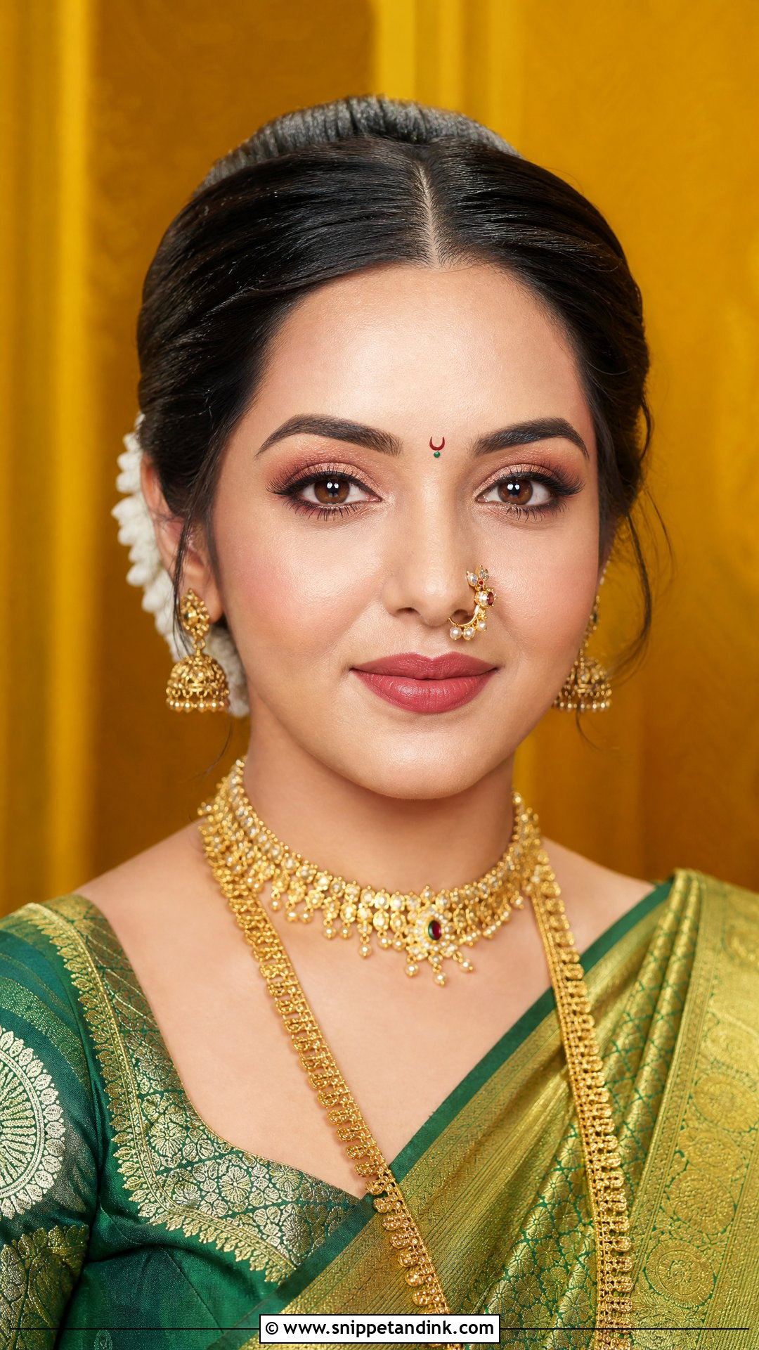 Maharashtrian Bridal Makeup - Snippet and Ink - 25 Latest Indian Bridal Makeup Ideas