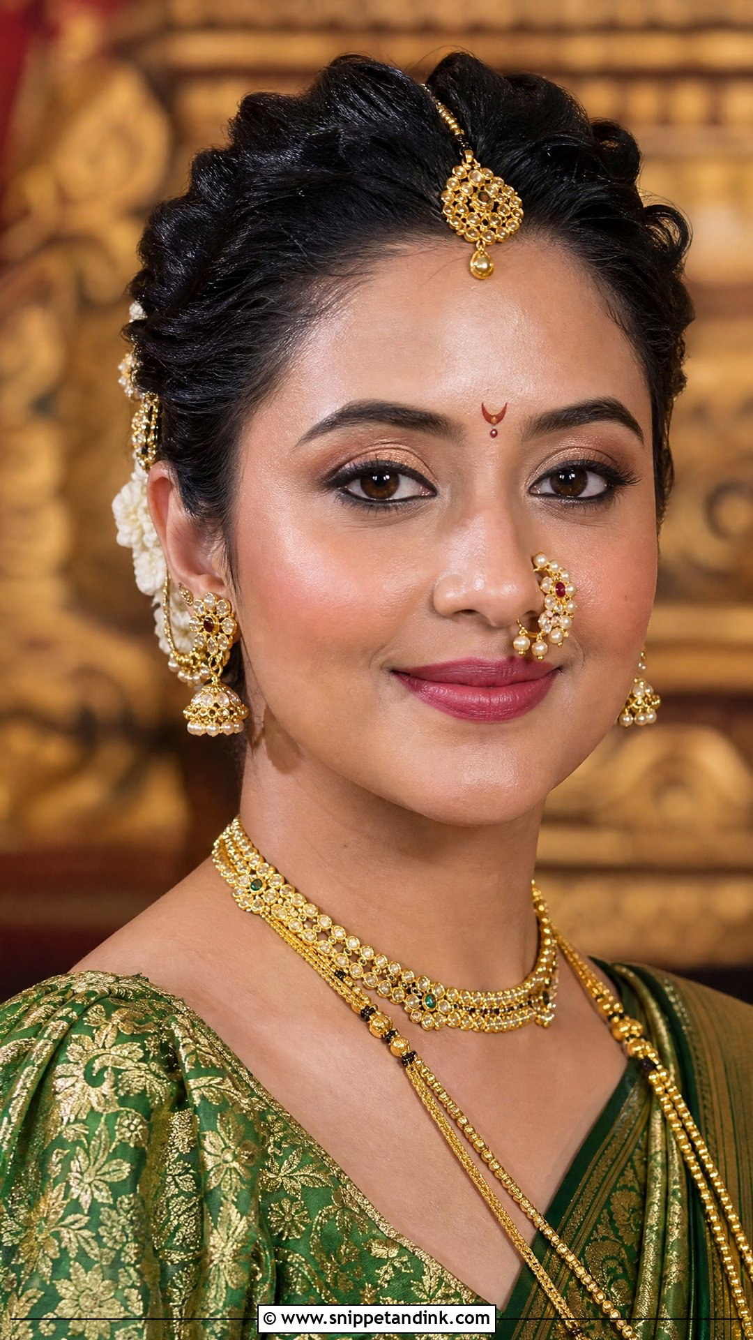 Maharashtrian Hindu Wedding Makeup - Snippet and Ink - 20 Hindu Wedding Makeup Ideas