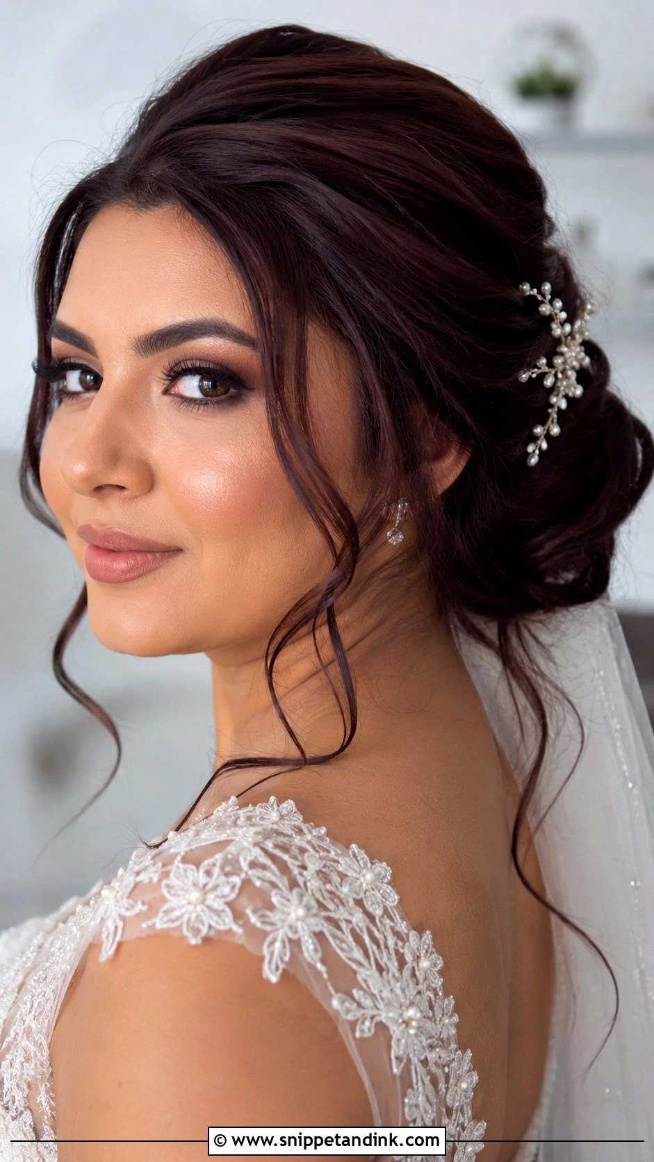 Mahogany Brown Hair For Wedding - Snippet and Ink - 15 Wedding Hair Color Ideas Brunettes